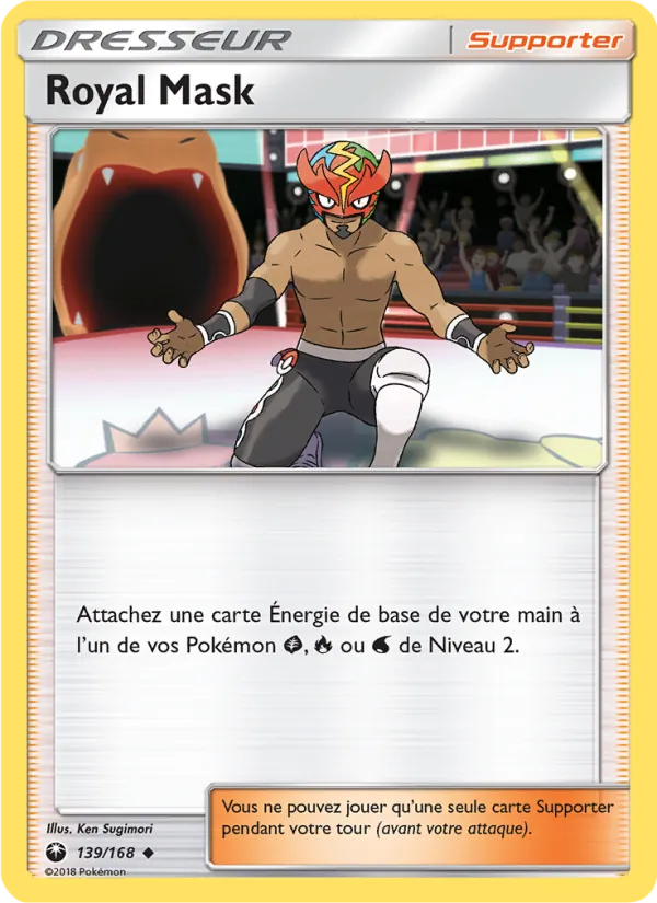 Carte Pokémon Royal Mask de l'extension Tempête Céleste