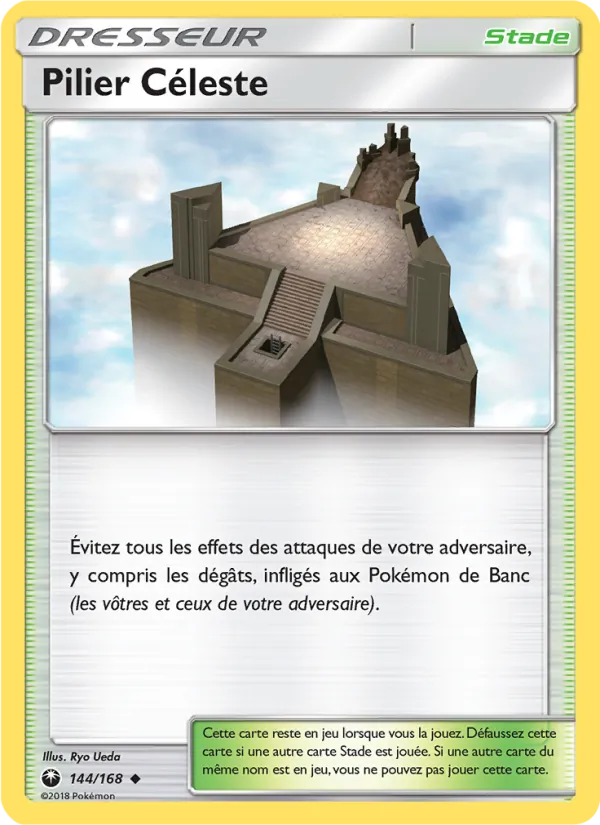 Carte Pokémon Pilier Céleste de l'extension Tempête Céleste