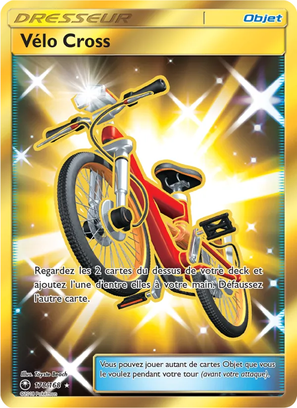 Carte Pokémon Vélo Cross de l'extension Tempête Céleste