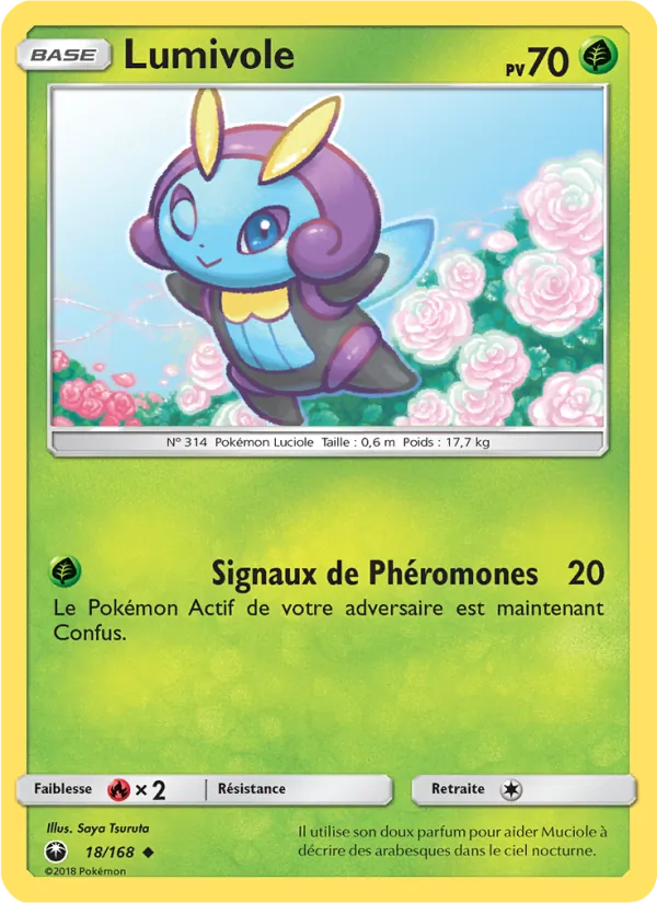 Carte Pokémon Lumivole de l'extension Tempête Céleste