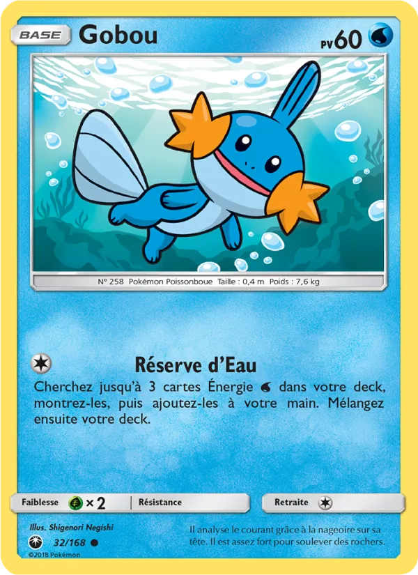 Carte Pokémon Gobou de l'extension Tempête Céleste