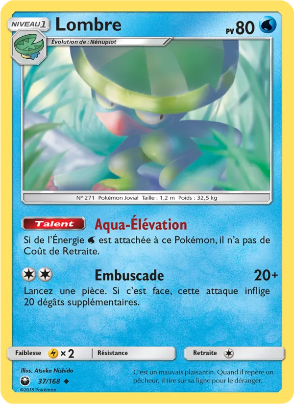 Carte Pokémon Lombre de l'extension Tempête Céleste