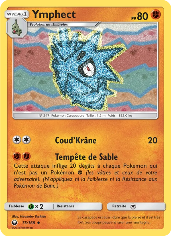 Carte Pokémon Ymphect de l'extension Tempête Céleste