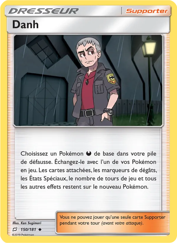 Carte Pokémon Danh de l'extension Duo de Choc