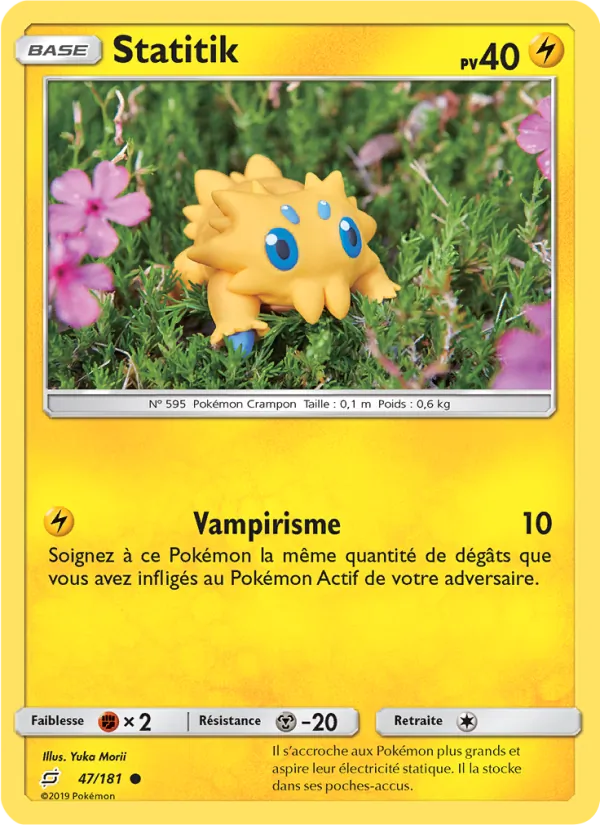 Carte Pokémon Statitik de l'extension Duo de Choc