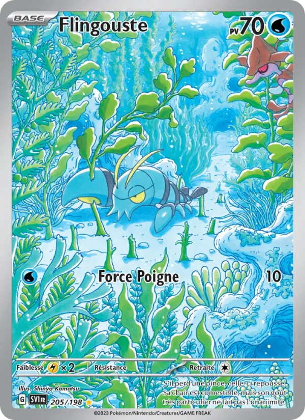 Carte Pokémon Flingouste de l'extension Écarlate et Violet