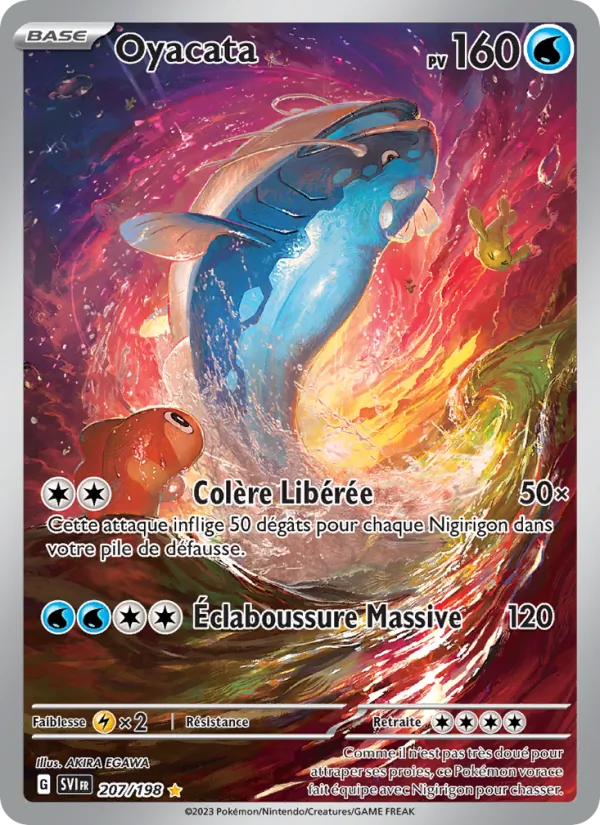 Carte Pokémon Oyacata de l'extension Écarlate et Violet