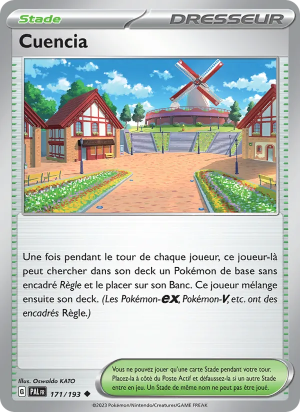 Carte Pokémon Cuencia de l'extension Évolutions à Paldea