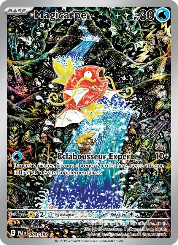 Carte Pokémon Magicarpe de l'extension Évolutions à Paldea