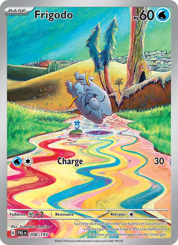 Carte Pokémon Frigodo de l'extension Évolutions à Paldea
