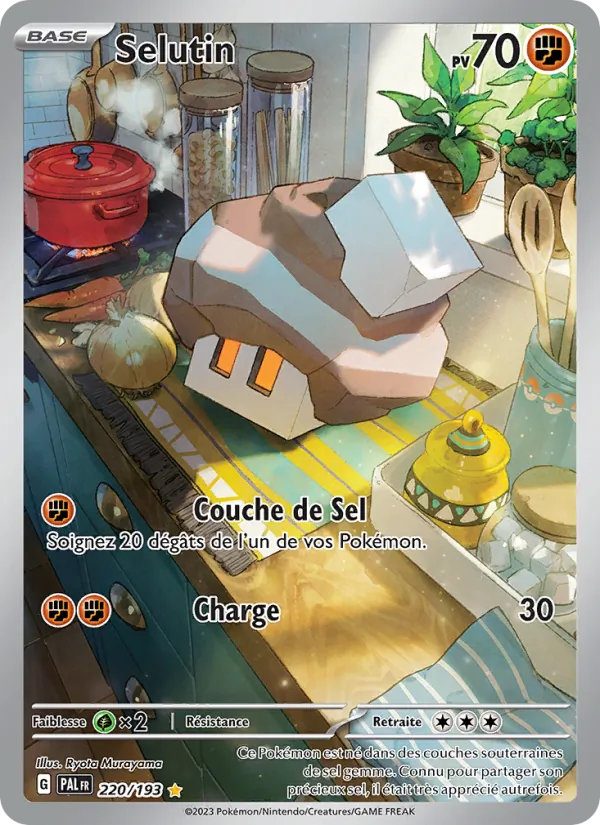 Carte Pokémon Selutin de l'extension Évolutions à Paldea