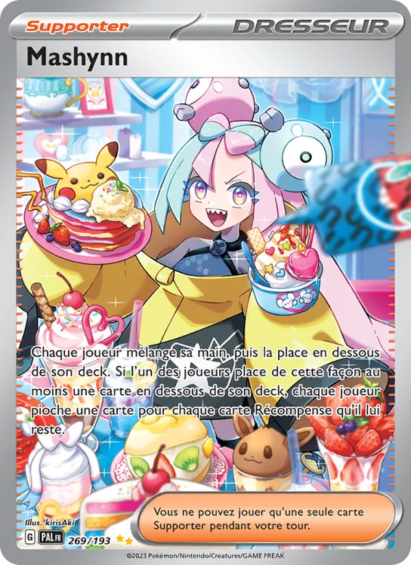 Carte Pokémon Mashynn de l'extension Évolutions à Paldea
