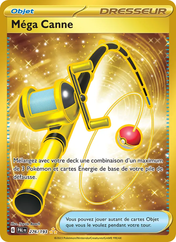 Carte Pokémon Méga Canne de l'extension Évolutions à Paldea