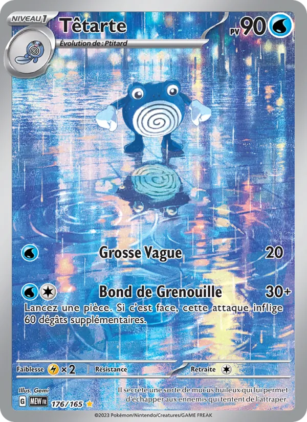 Carte Pokémon Têtarte de l'extension 151
