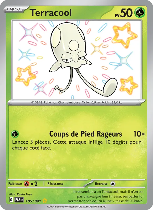 Carte Pokémon Terracool de l'extension Destinées de Paldea