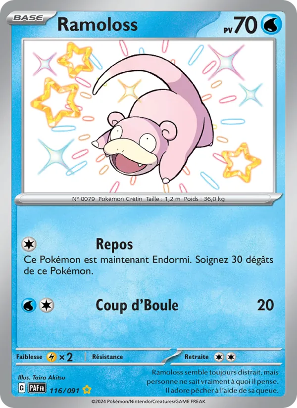 Carte Pokémon Ramoloss de l'extension Destinées de Paldea
