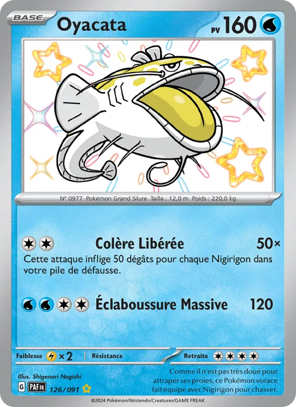 Carte Pokémon Oyacata de l'extension Destinées de Paldea