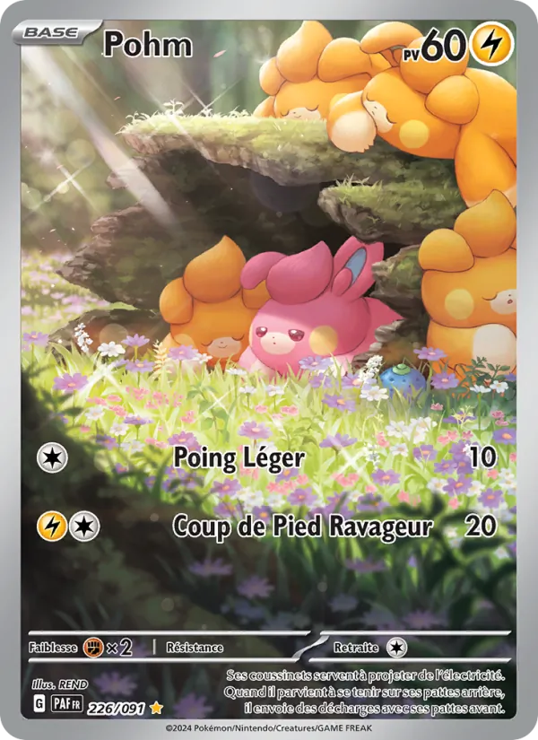 Carte Pokémon Pohm de l'extension Destinées de Paldea