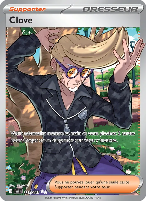 Carte Pokémon Clove de l'extension Destinées de Paldea