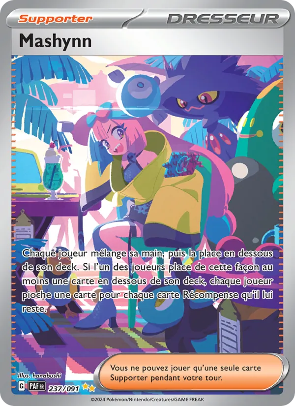 Carte Pokémon Mashynn de l'extension Destinées de Paldea