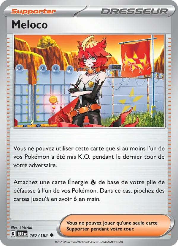 Carte Pokémon Meloco de l'extension Faille Paradoxe