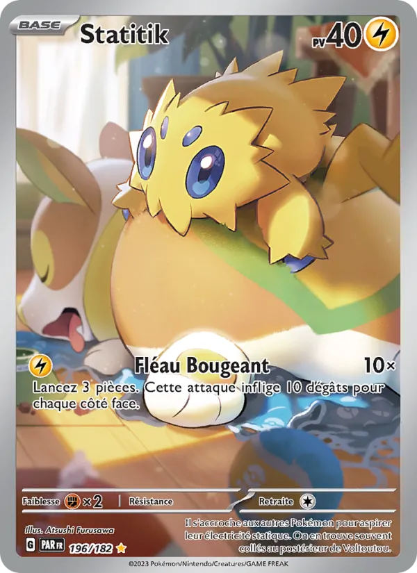 Carte Pokémon Statitik de l'extension Faille Paradoxe