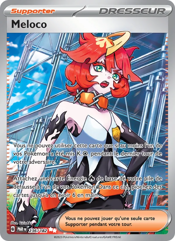 Carte Pokémon Meloco de l'extension Faille Paradoxe