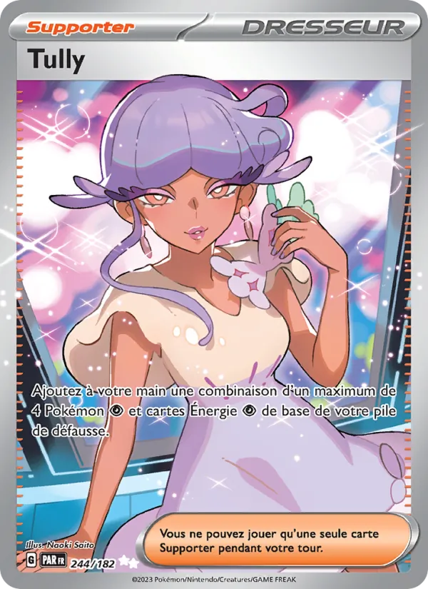 Carte Pokémon Tully de l'extension Faille Paradoxe