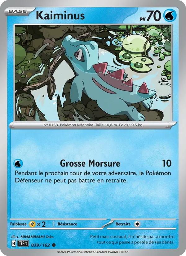 Carte Pokémon Kaiminus de l'extension Forces Temporelles