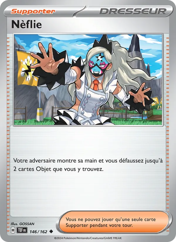 Carte Pokémon Nèflie de l'extension Forces Temporelles