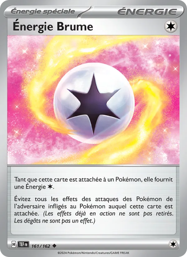 Carte Pokémon Énergie Brume de l'extension Forces Temporelles