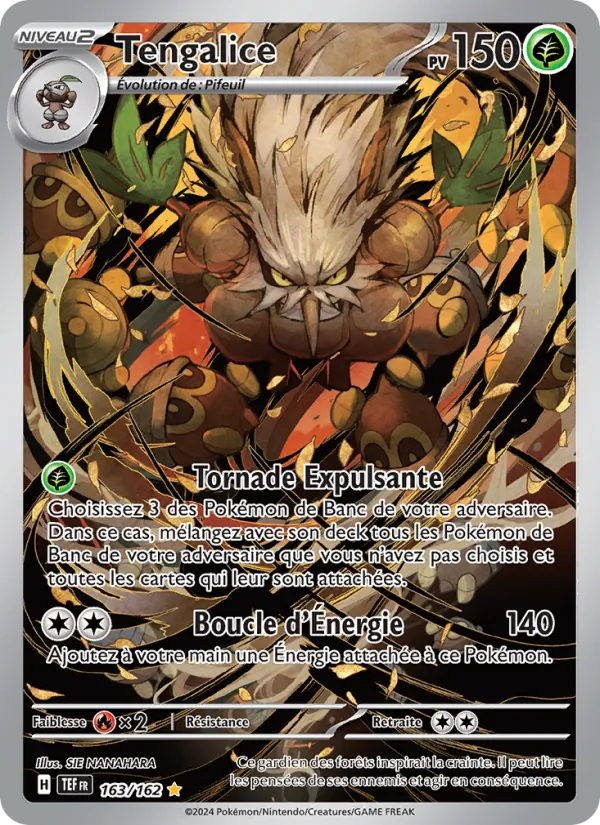 Carte Pokémon Tengalice de l'extension Forces Temporelles