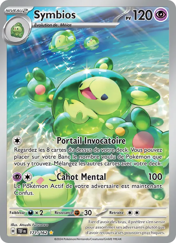Carte Pokémon Symbios de l'extension Forces Temporelles