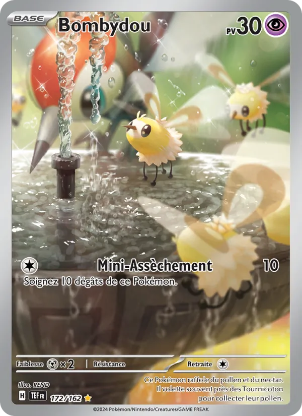 Carte Pokémon Bombydou de l'extension Forces Temporelles