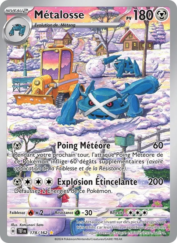 Carte Pokémon Métalosse de l'extension Forces Temporelles