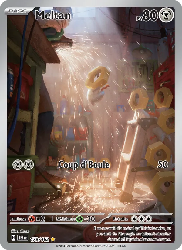 Carte Pokémon Meltan de l'extension Forces Temporelles