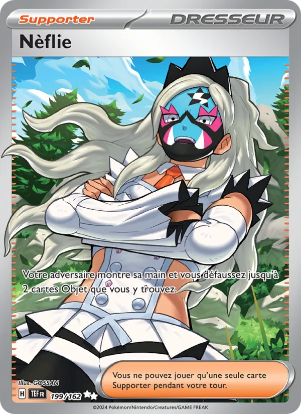 Carte Pokémon Nèflie de l'extension Forces Temporelles