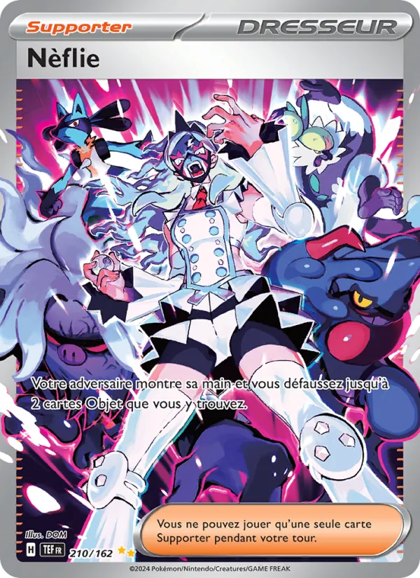 Carte Pokémon Nèflie de l'extension Forces Temporelles