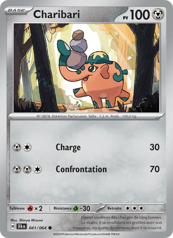 Carte Pokémon Charibari de l'extension Fable Nébuleuse