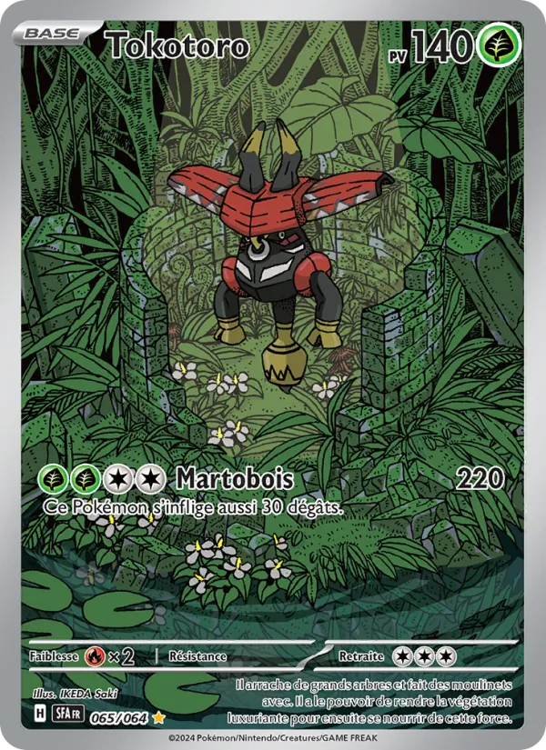 Carte Pokémon Tokotoro de l'extension Fable Nébuleuse