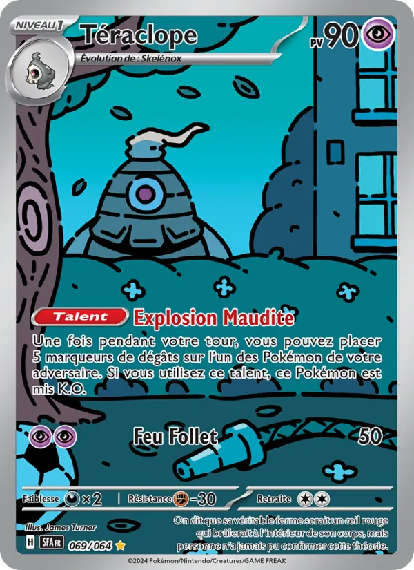 Carte Pokémon Téraclope de l'extension Fable Nébuleuse