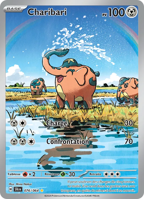 Carte Pokémon Charibari de l'extension Fable Nébuleuse