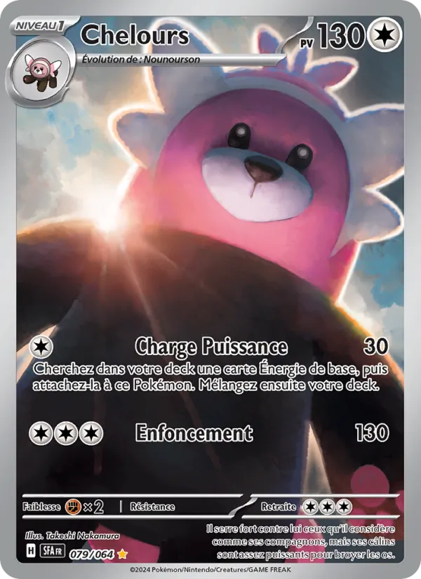Carte Pokémon Chelours de l'extension Fable Nébuleuse