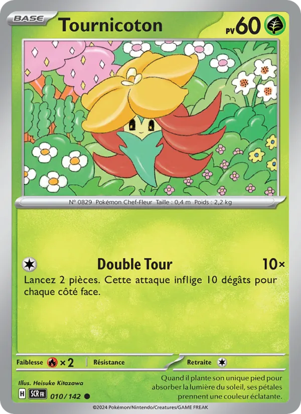 Carte Pokémon Tournicoton de l'extension Couronne Stellaire