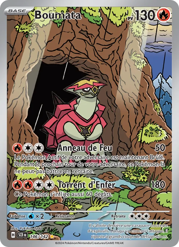 Carte Pokémon Boumata de l'extension Couronne Stellaire