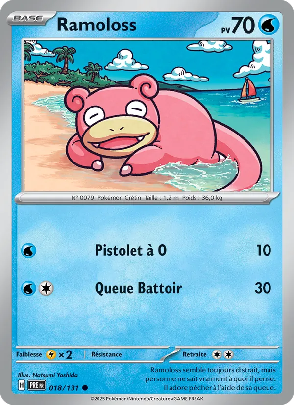Carte Pokémon Ramoloss de l'extension Évolutions Prismatiques