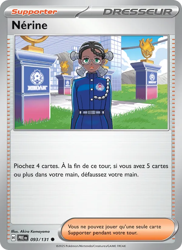 Carte Pokémon Nérine de l'extension Évolutions Prismatiques