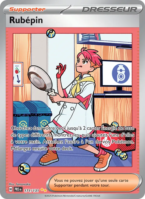 Carte Pokémon Rubépin de l'extension Évolutions Prismatiques