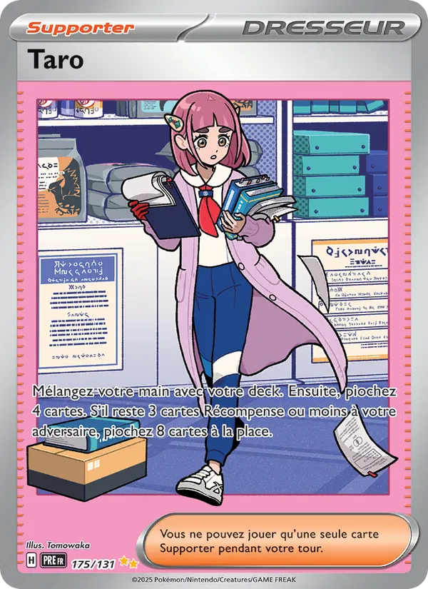 Carte Pokémon Taro de l'extension Évolutions Prismatiques