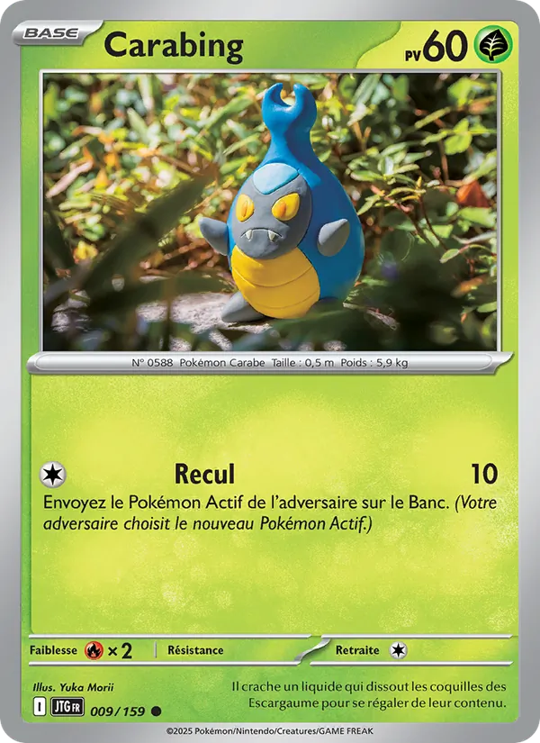 Carte Pokémon Carabing de l'extension Aventures Ensemble